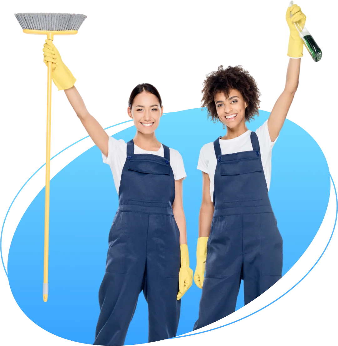 multiethnic-smiling-cleaning-services